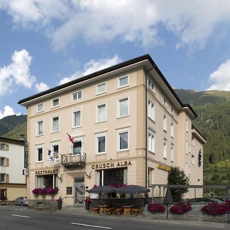 Hotel Crusch Alba Zernez Exterior foto